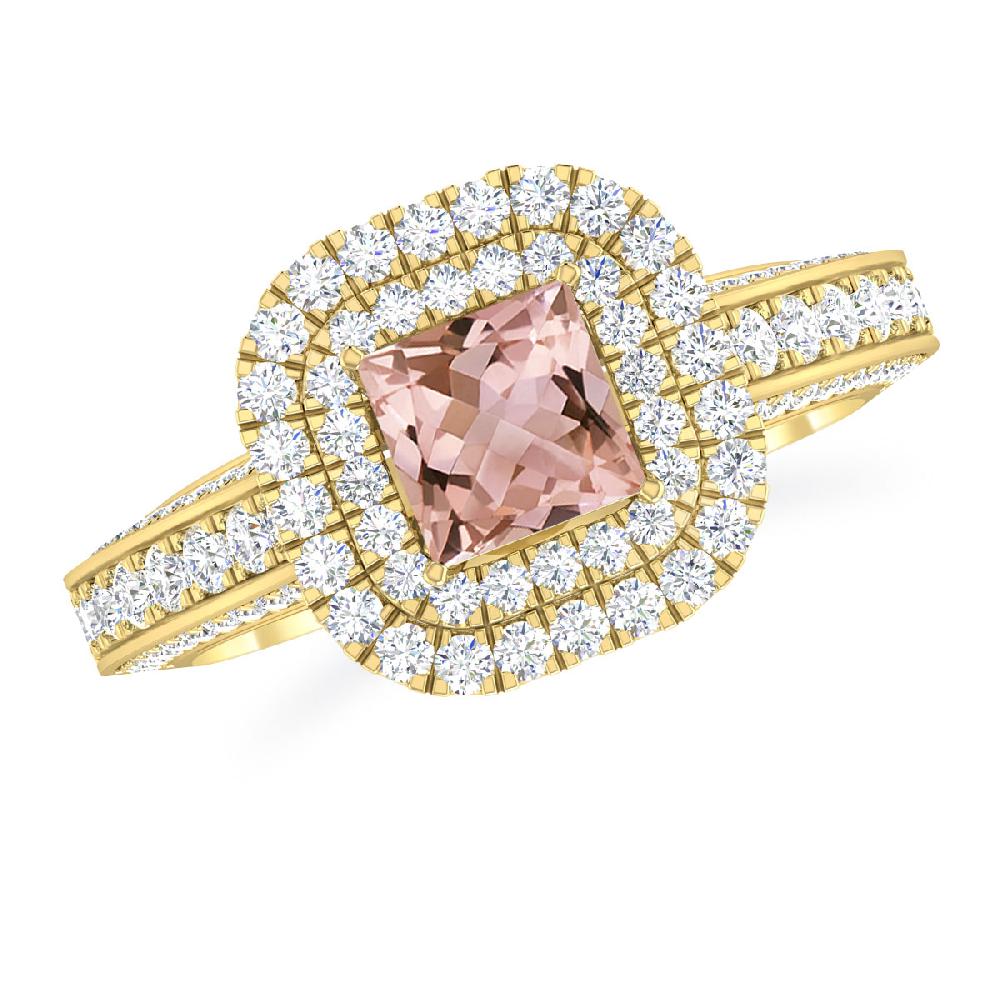 Yellow Gold - Morganite