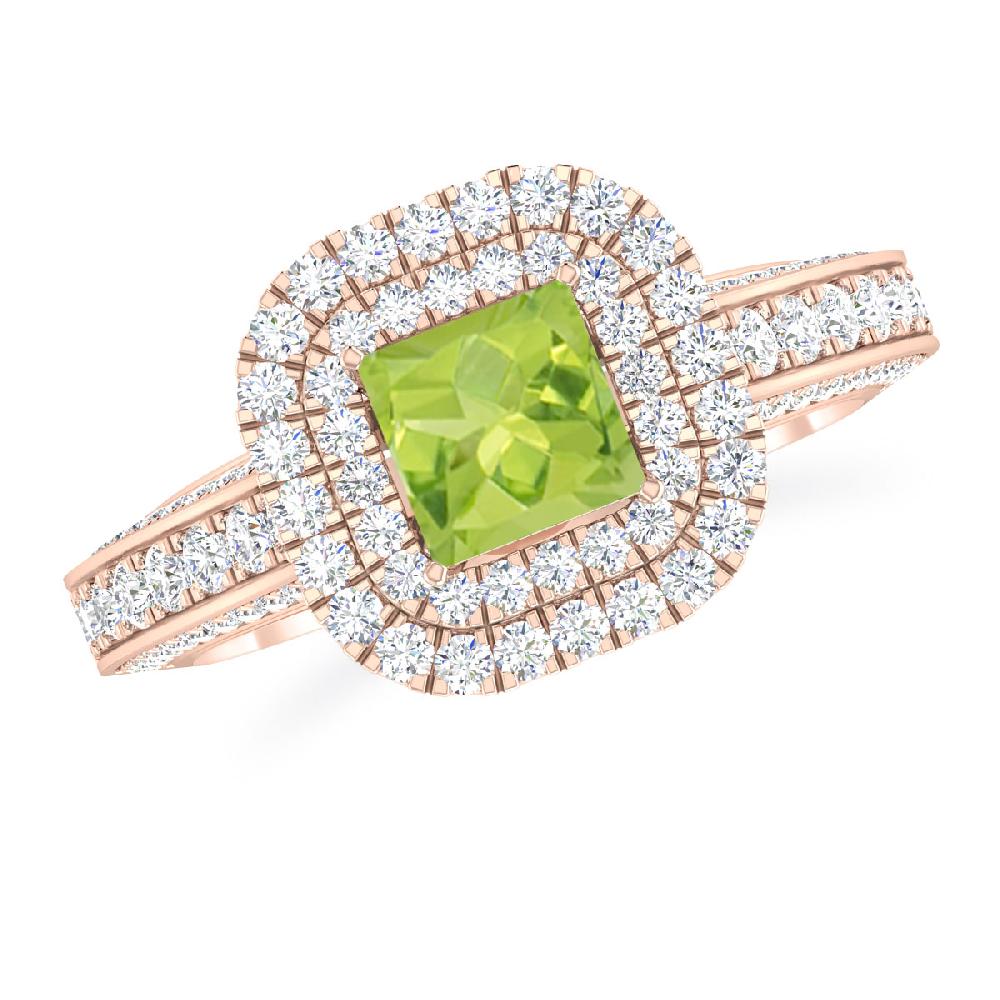 Rose Gold - Peridot