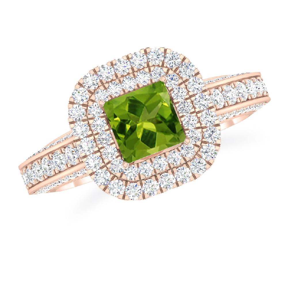 Rose Gold - Peridot