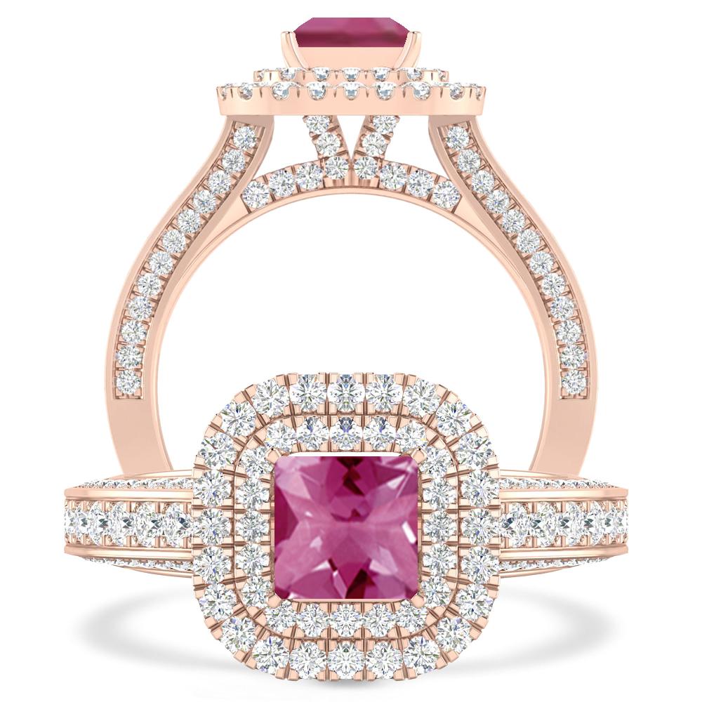 Rose Gold - Pink Tourmaline