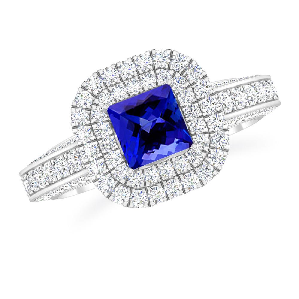 White Gold - Tanzanite