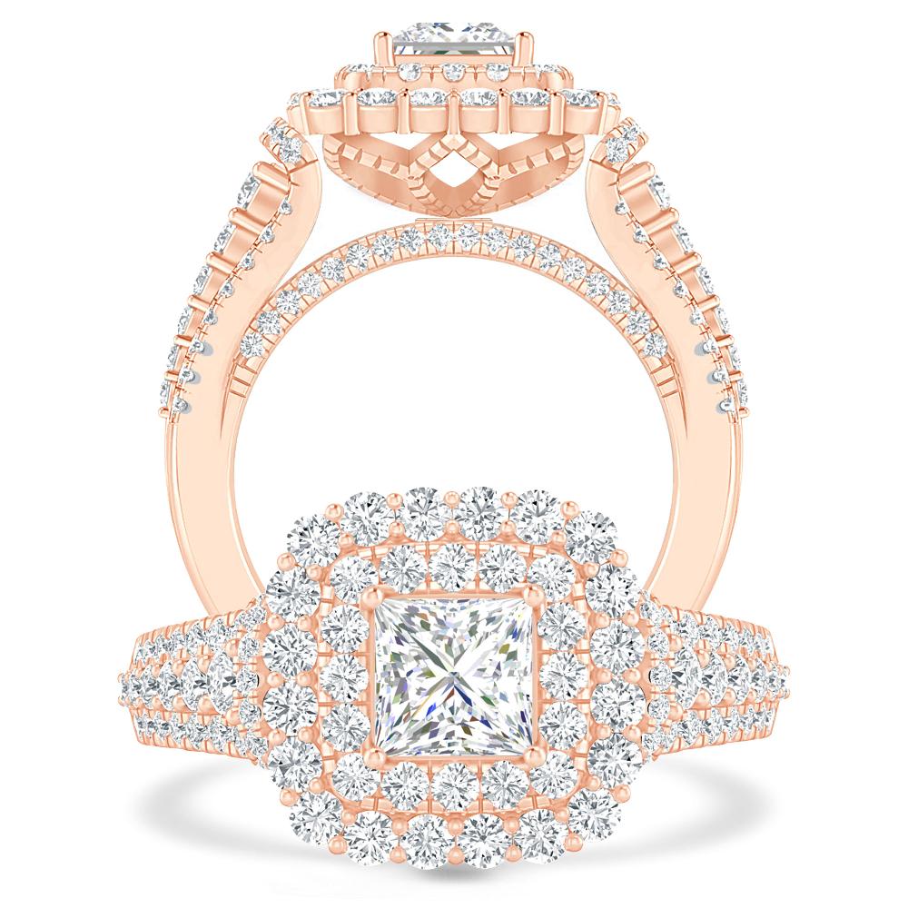 Rose Gold - Diamond