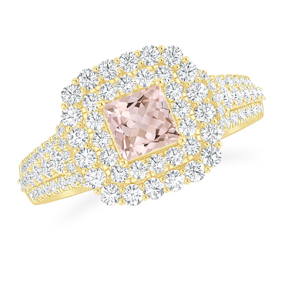 Yellow Gold - Morganite