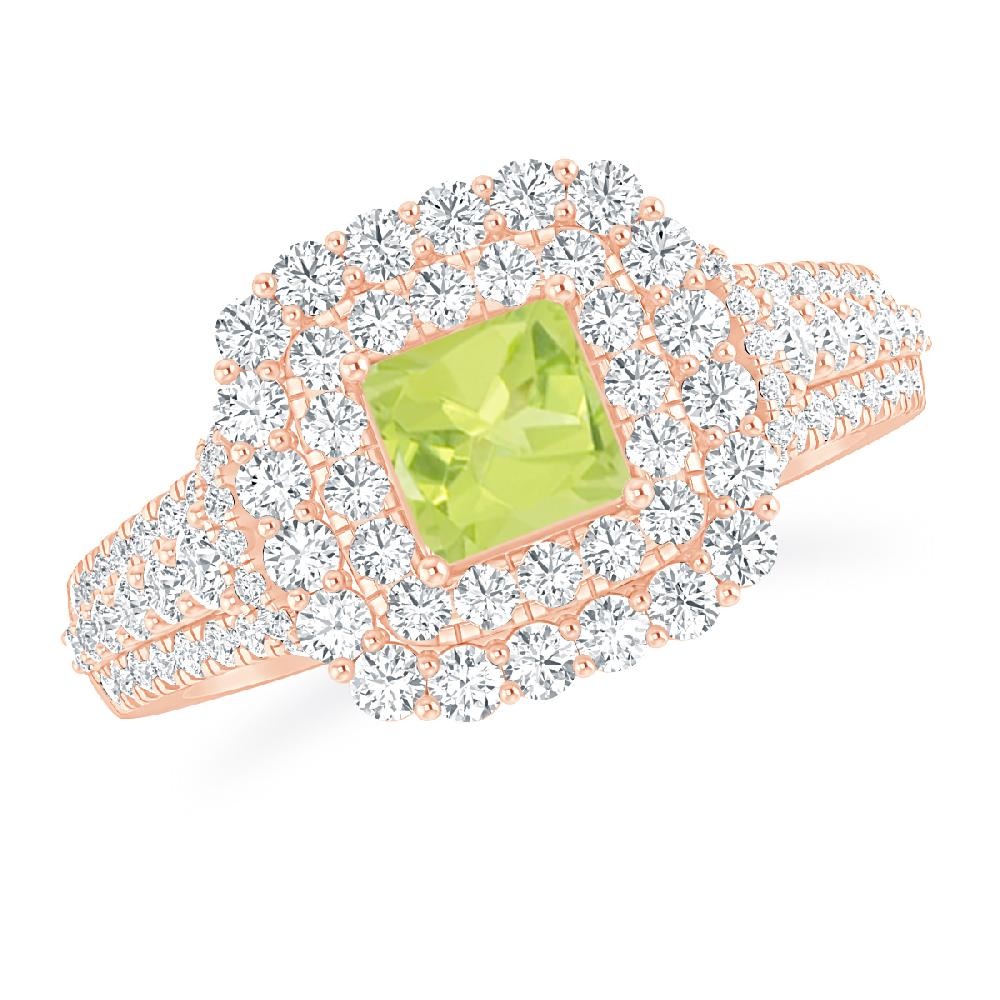 Rose Gold - Peridot