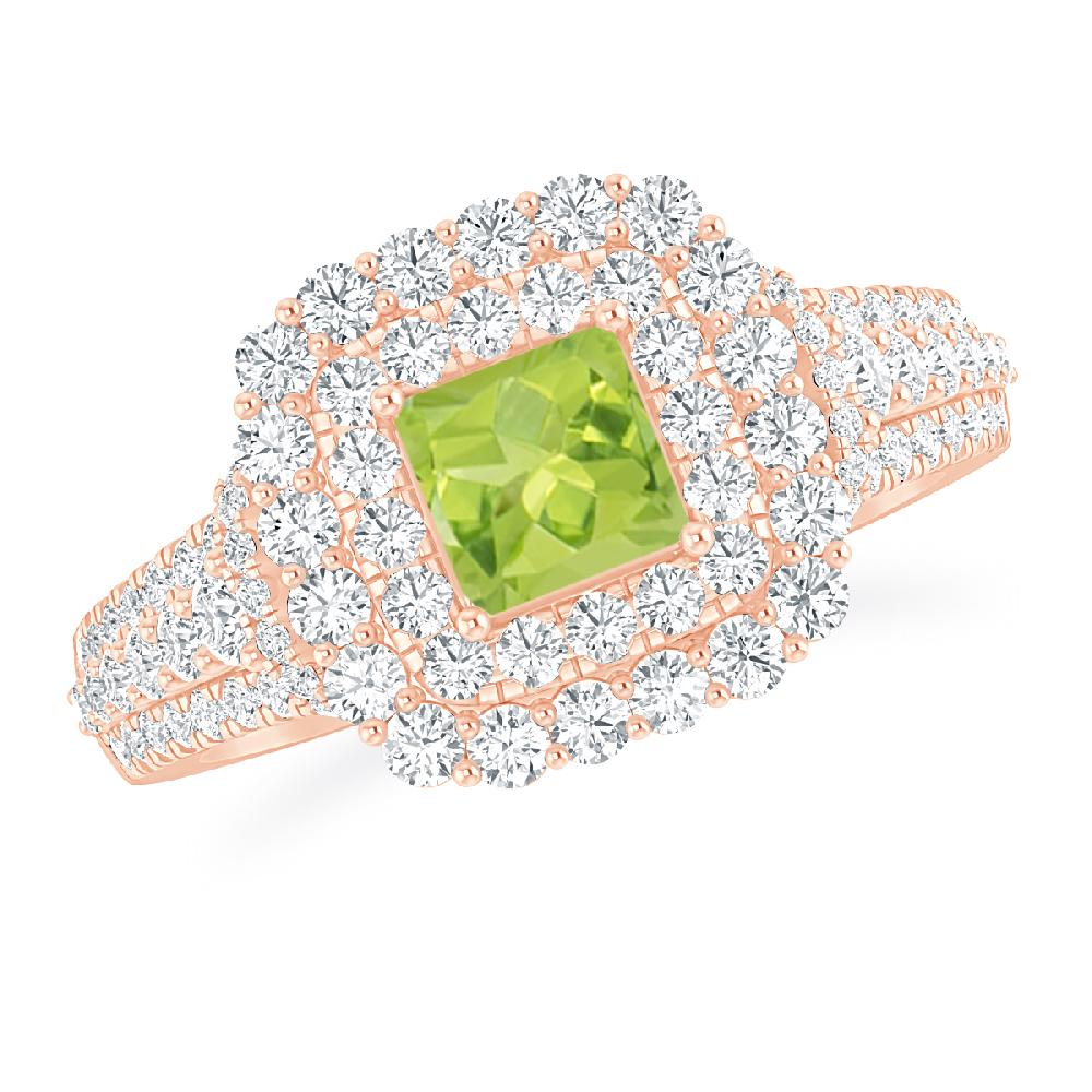 Rose Gold - Peridot