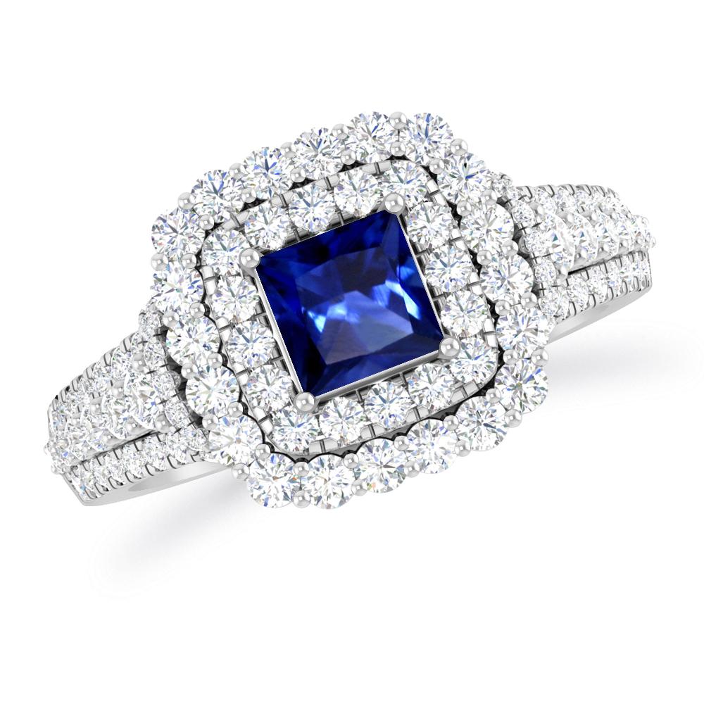 White Gold - Sapphire