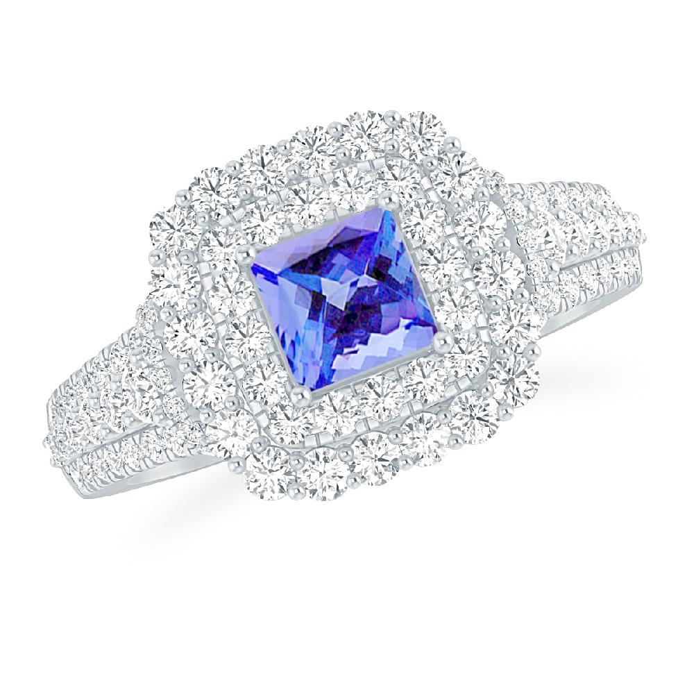 White Gold - Tanzanite