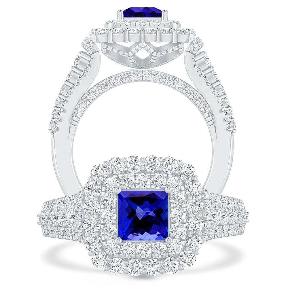 White Gold - Tanzanite