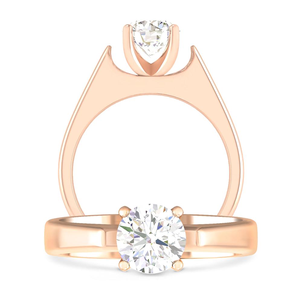 Rose Gold - Diamond