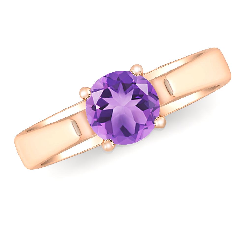 Rose Gold - Amethyst