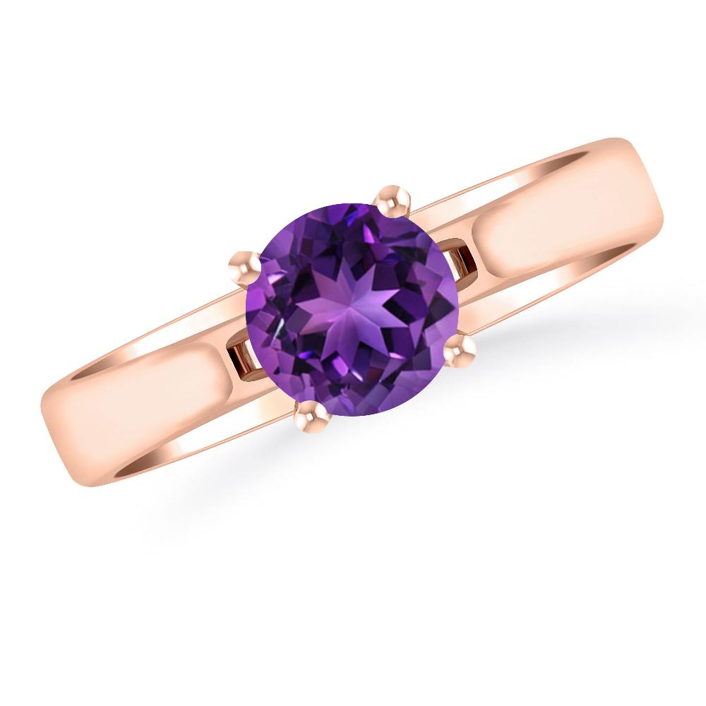 Rose Gold - Amethyst