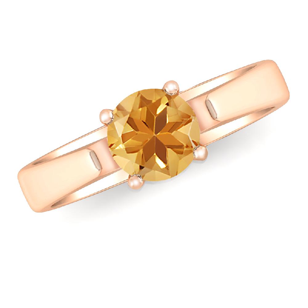 Rose Gold - Citrine