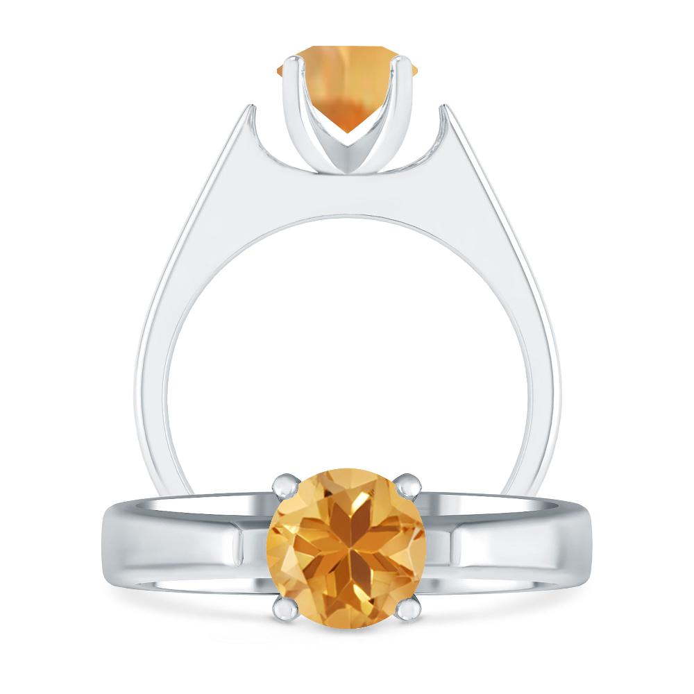 White Gold - Citrine