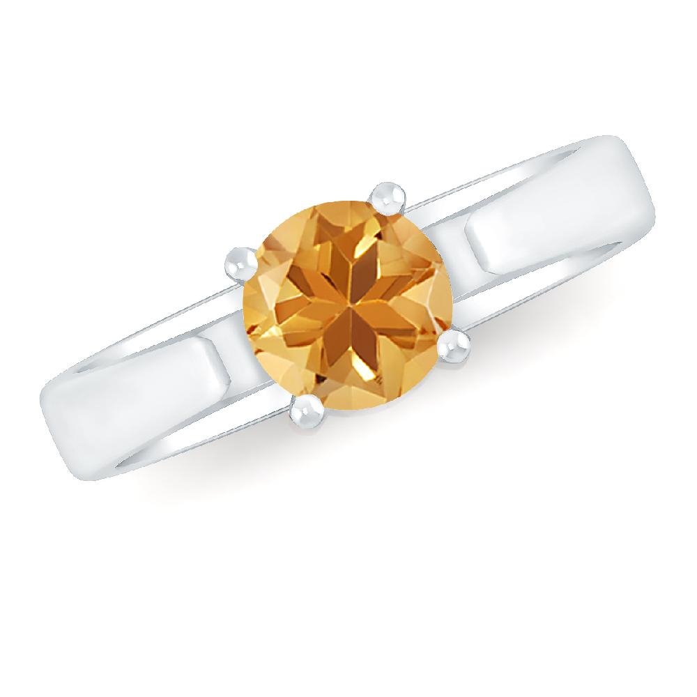 White Gold - Citrine