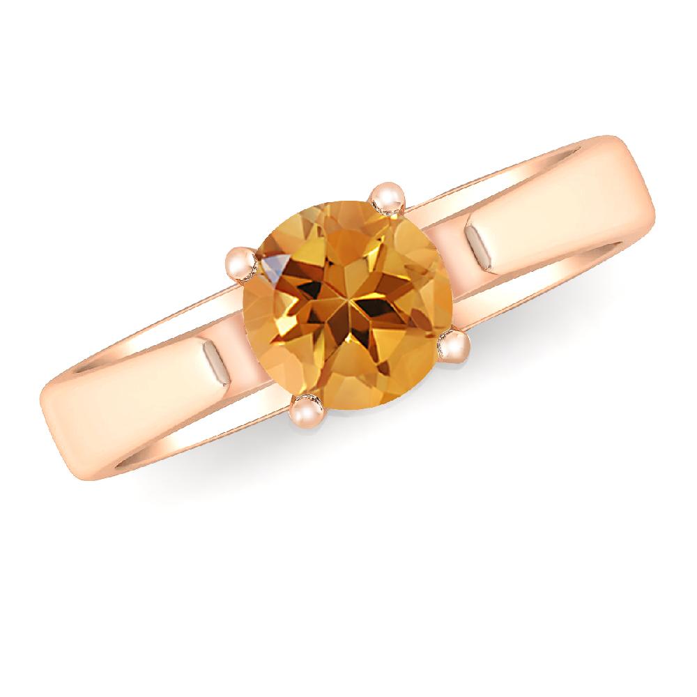 Rose Gold - Citrine