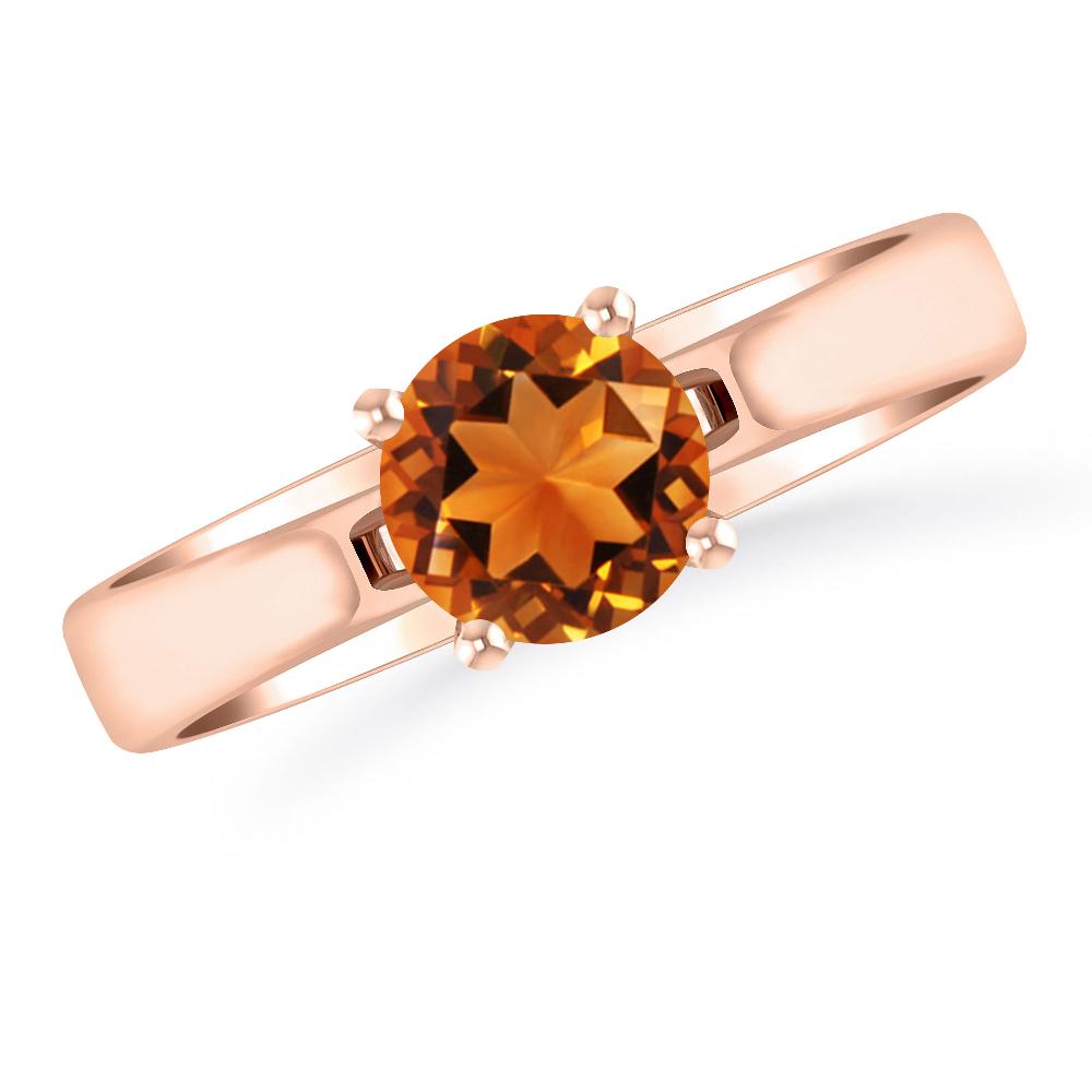 Rose Gold - Citrine