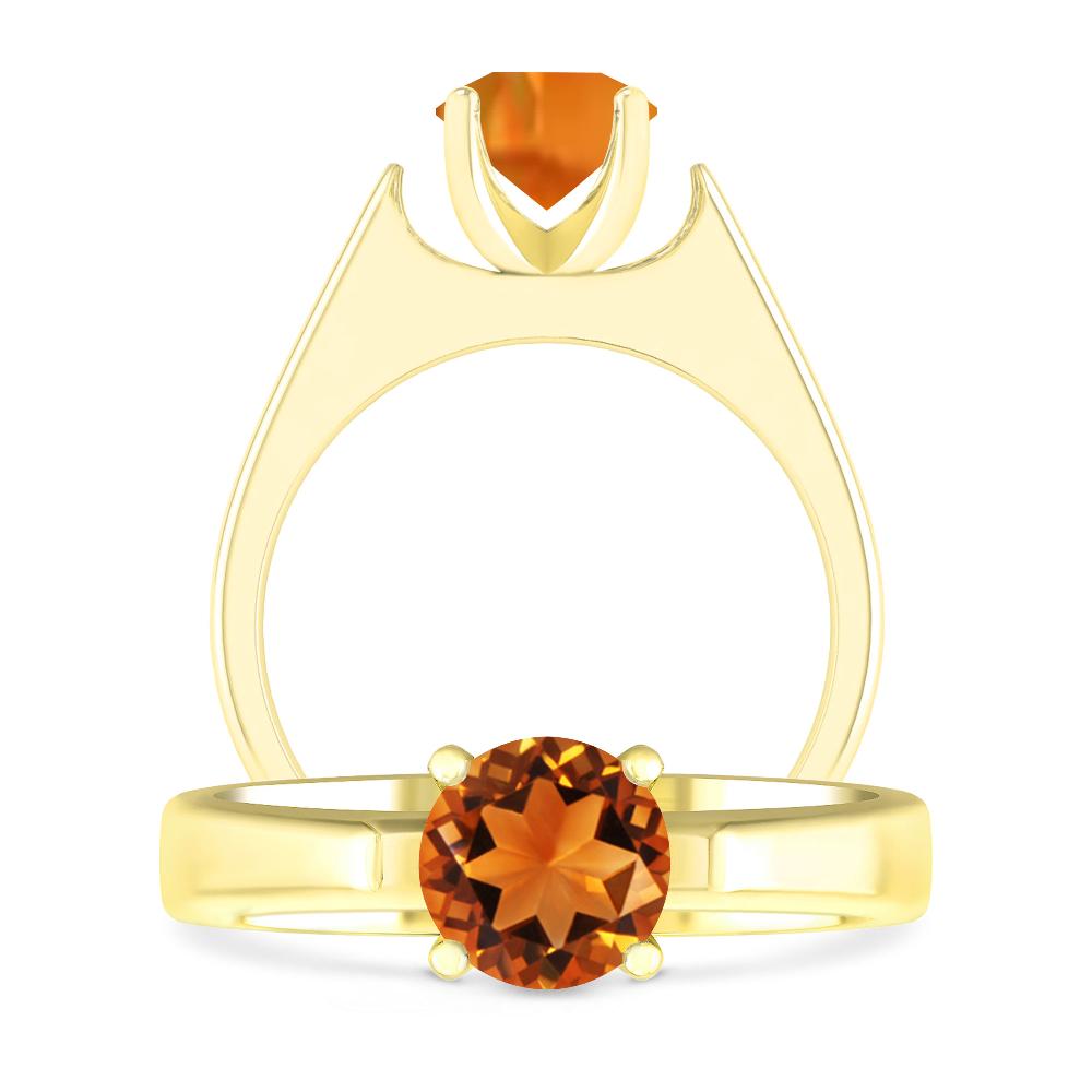 Yellow Gold - Citrine