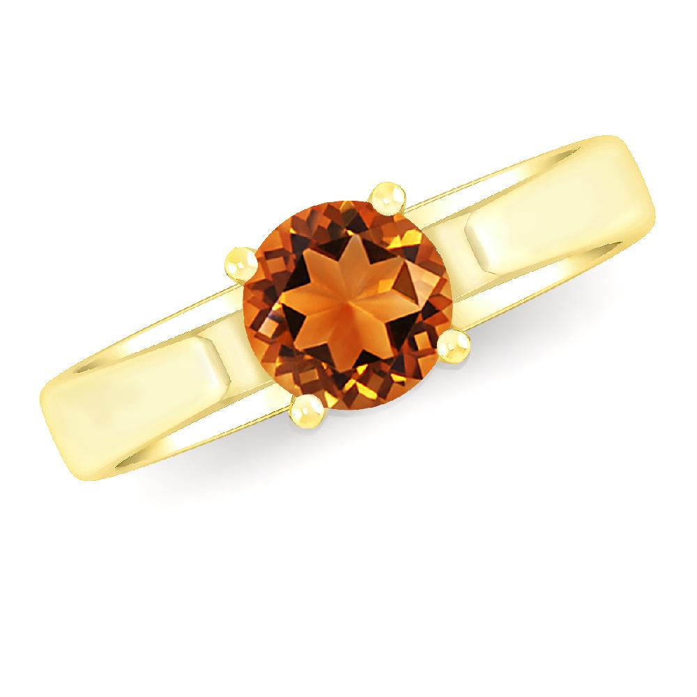 Yellow Gold - Citrine