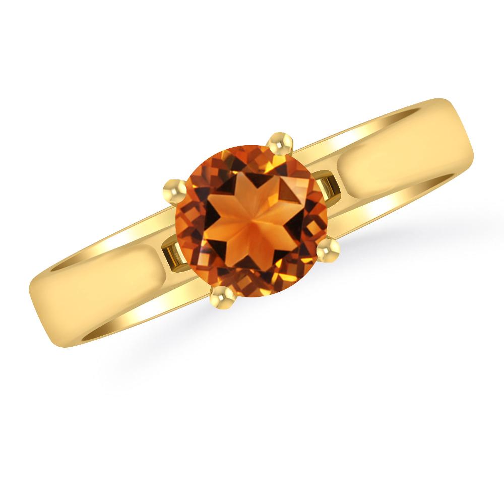 Yellow Gold - Citrine