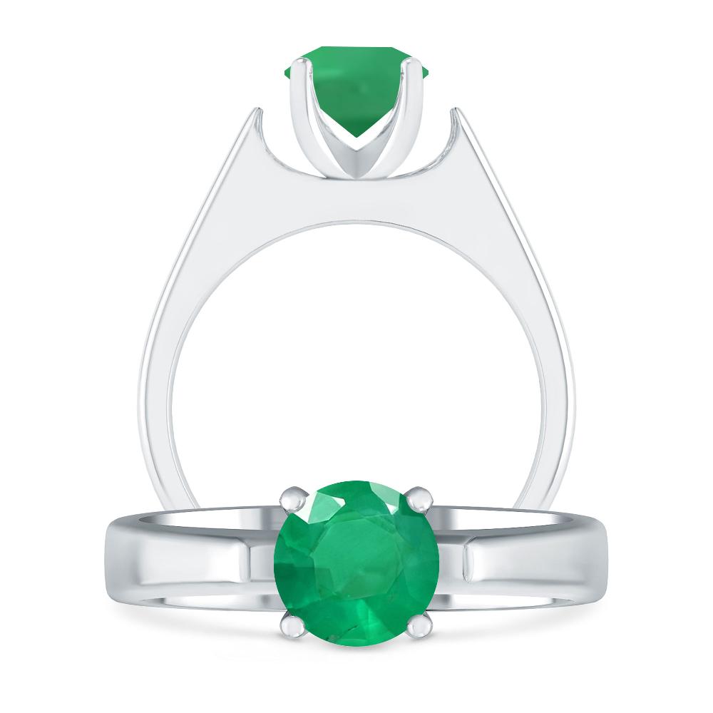 White Gold - Emerald