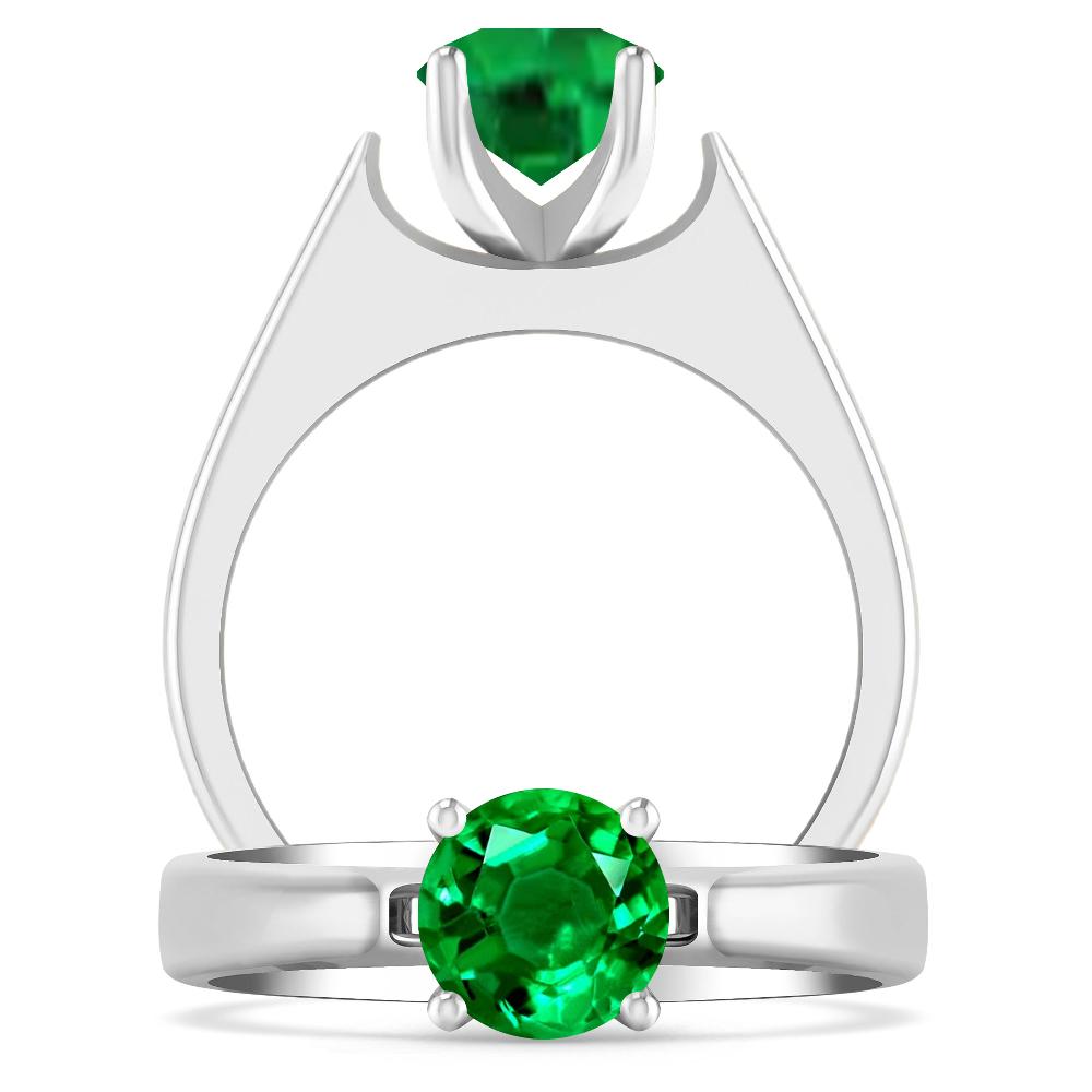 White Gold - Emerald