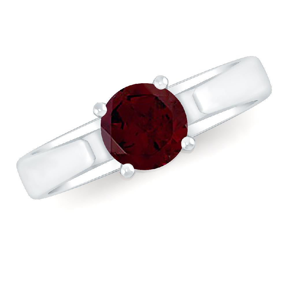 White Gold - Garnet