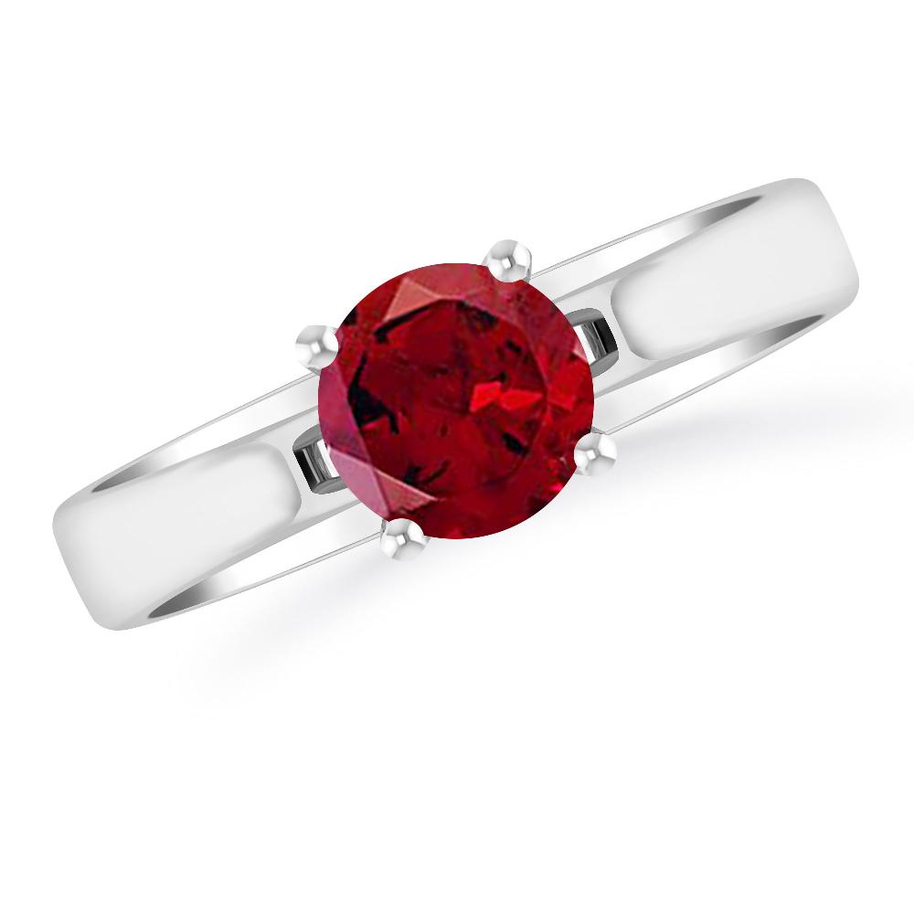 White Gold - Garnet