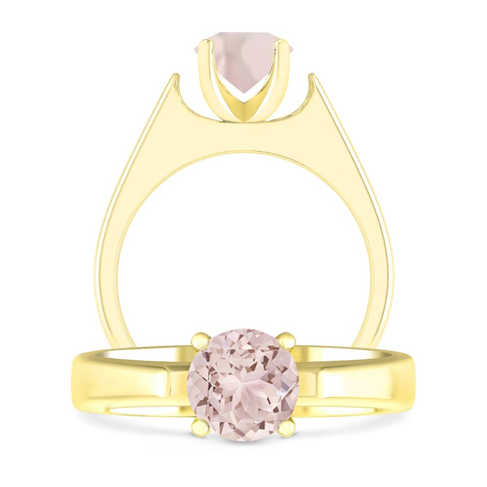 Yellow Gold - Morganite