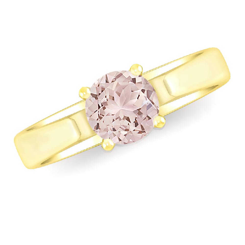 Yellow Gold - Morganite