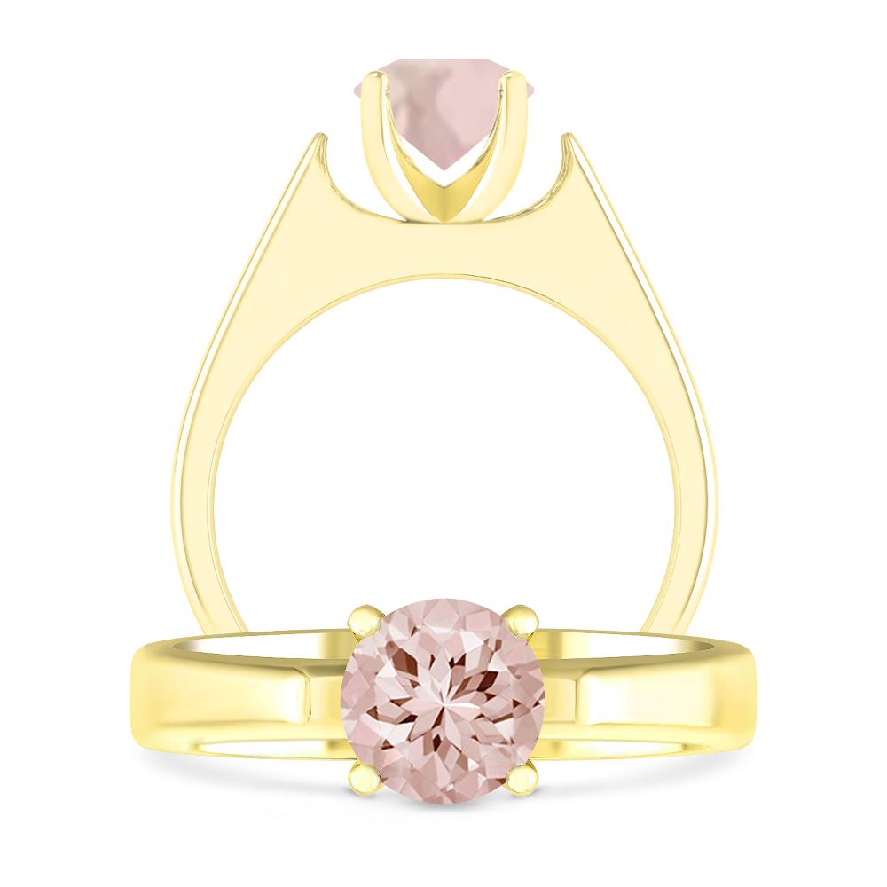 Yellow Gold - Morganite