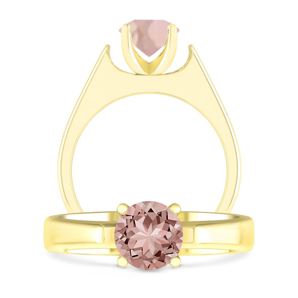 Yellow Gold - Morganite