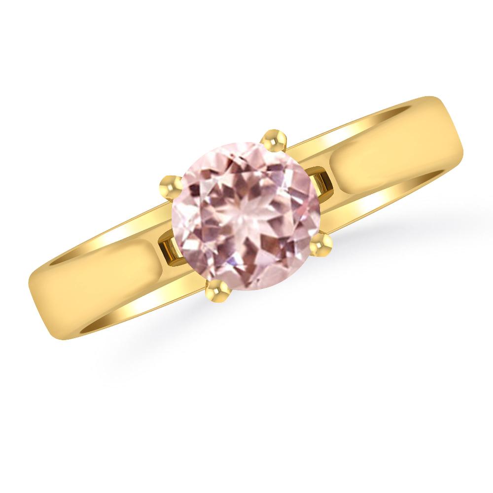 Yellow Gold - Morganite