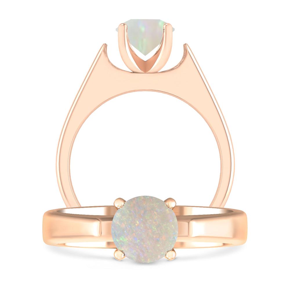 Rose Gold - Opal