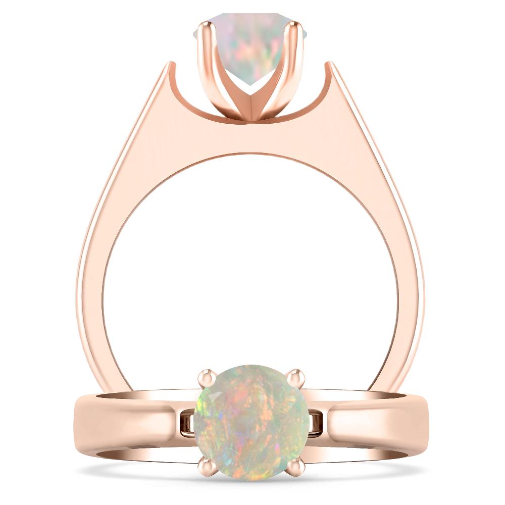 Rose Gold - Opal