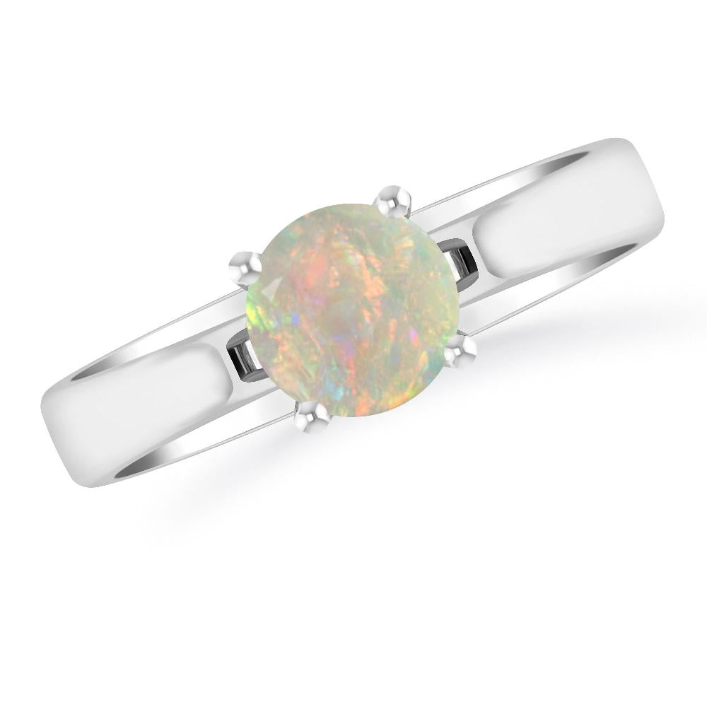 White Gold - Opal