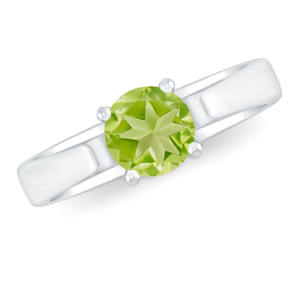 White Gold - Peridot