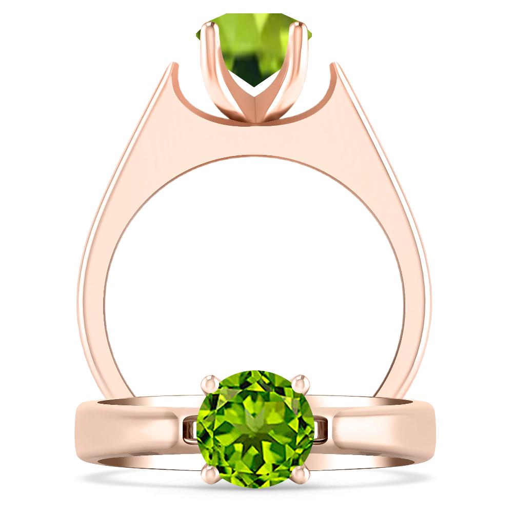 Rose Gold - Peridot