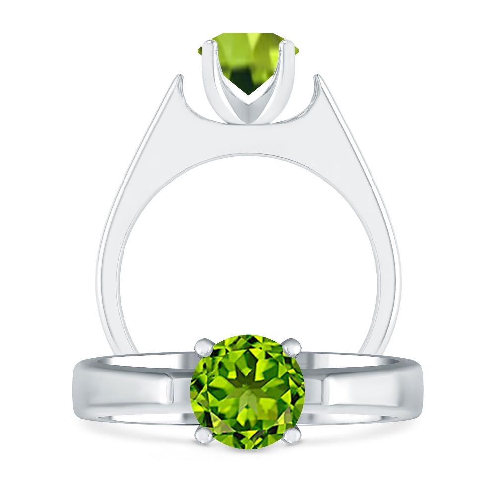 White Gold - Peridot