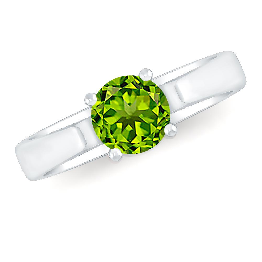 White Gold - Peridot