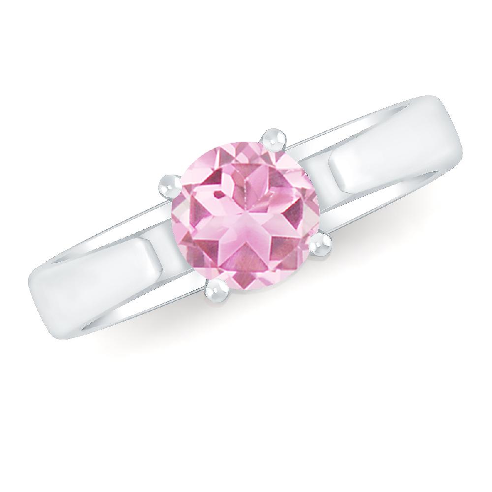 White Gold - Pink Tourmaline