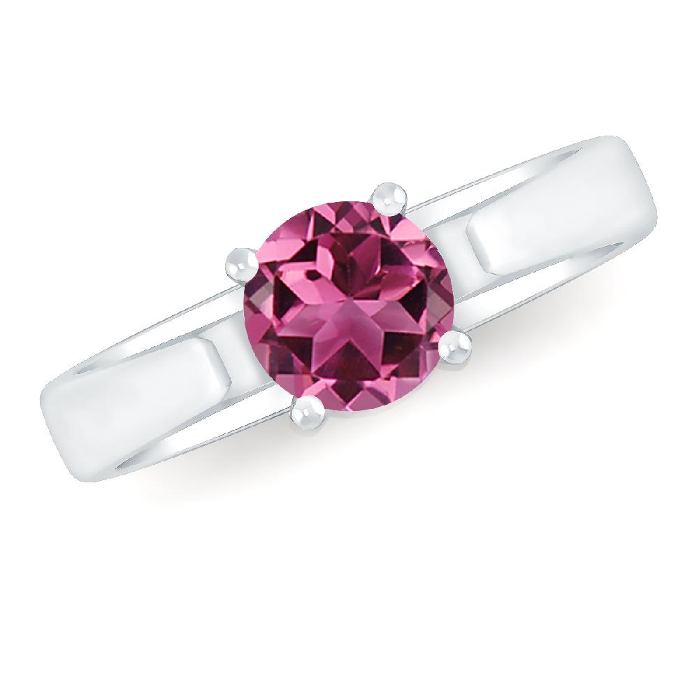 White Gold - Pink Tourmaline