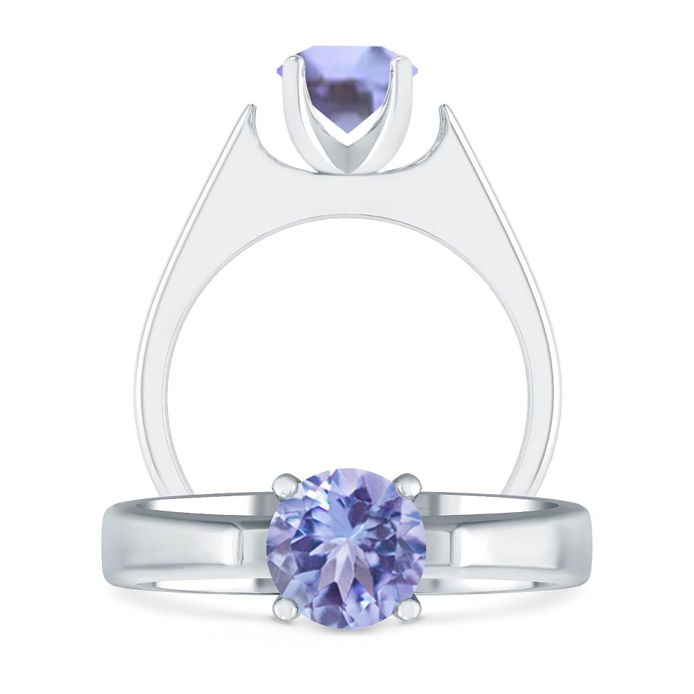 White Gold - Tanzanite