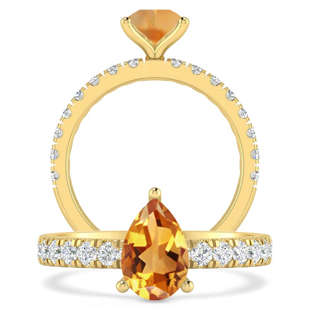 Yellow Gold - Citrine