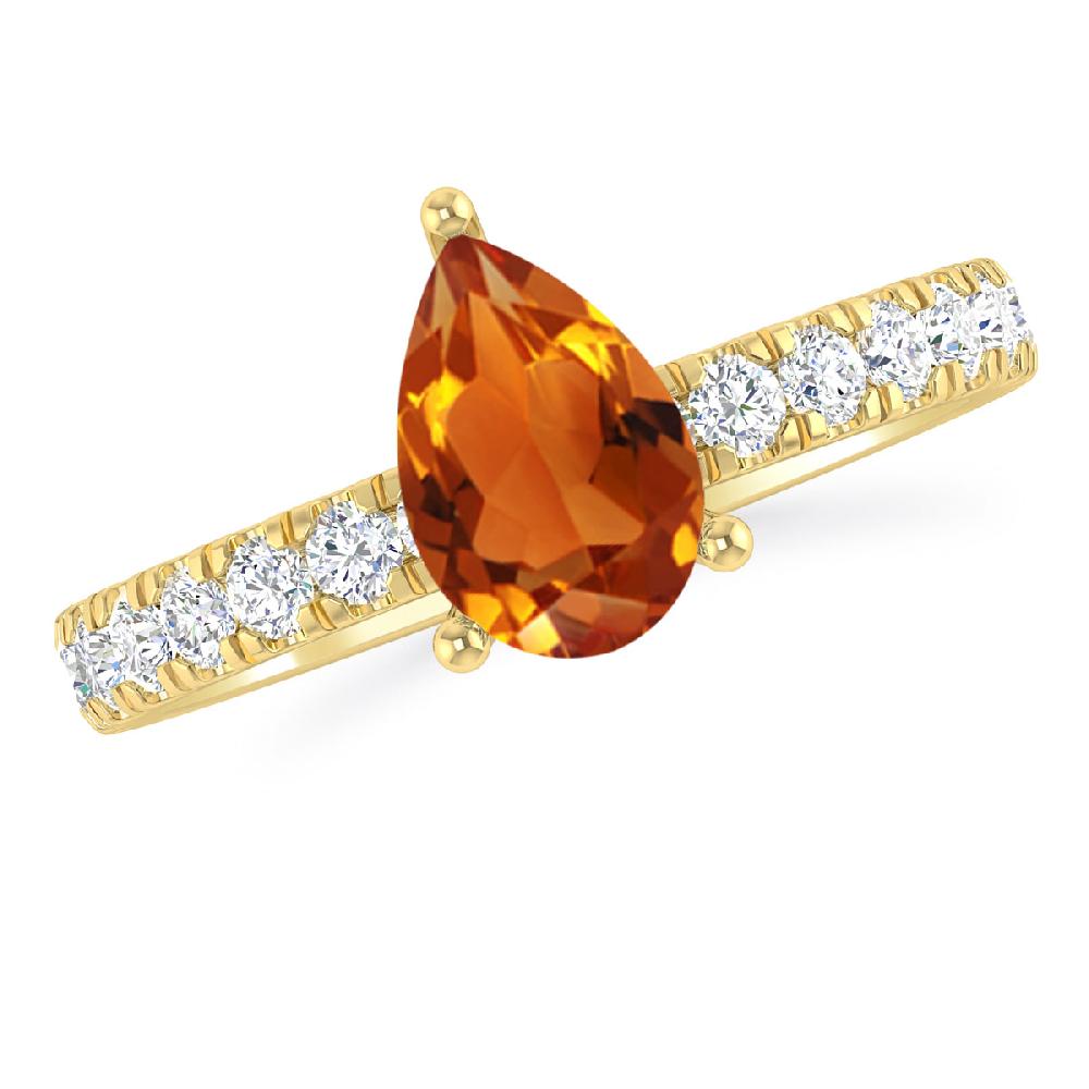 Yellow Gold - Citrine