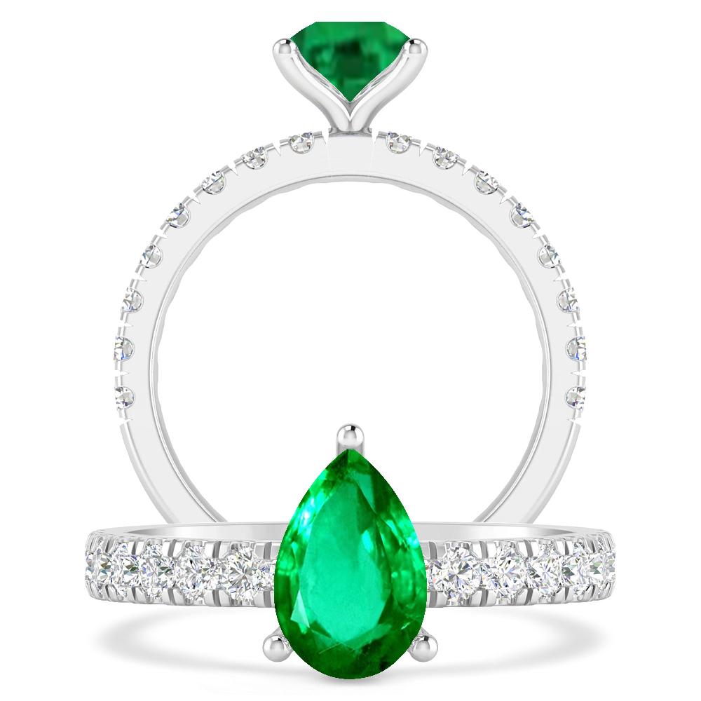 White Gold - Emerald