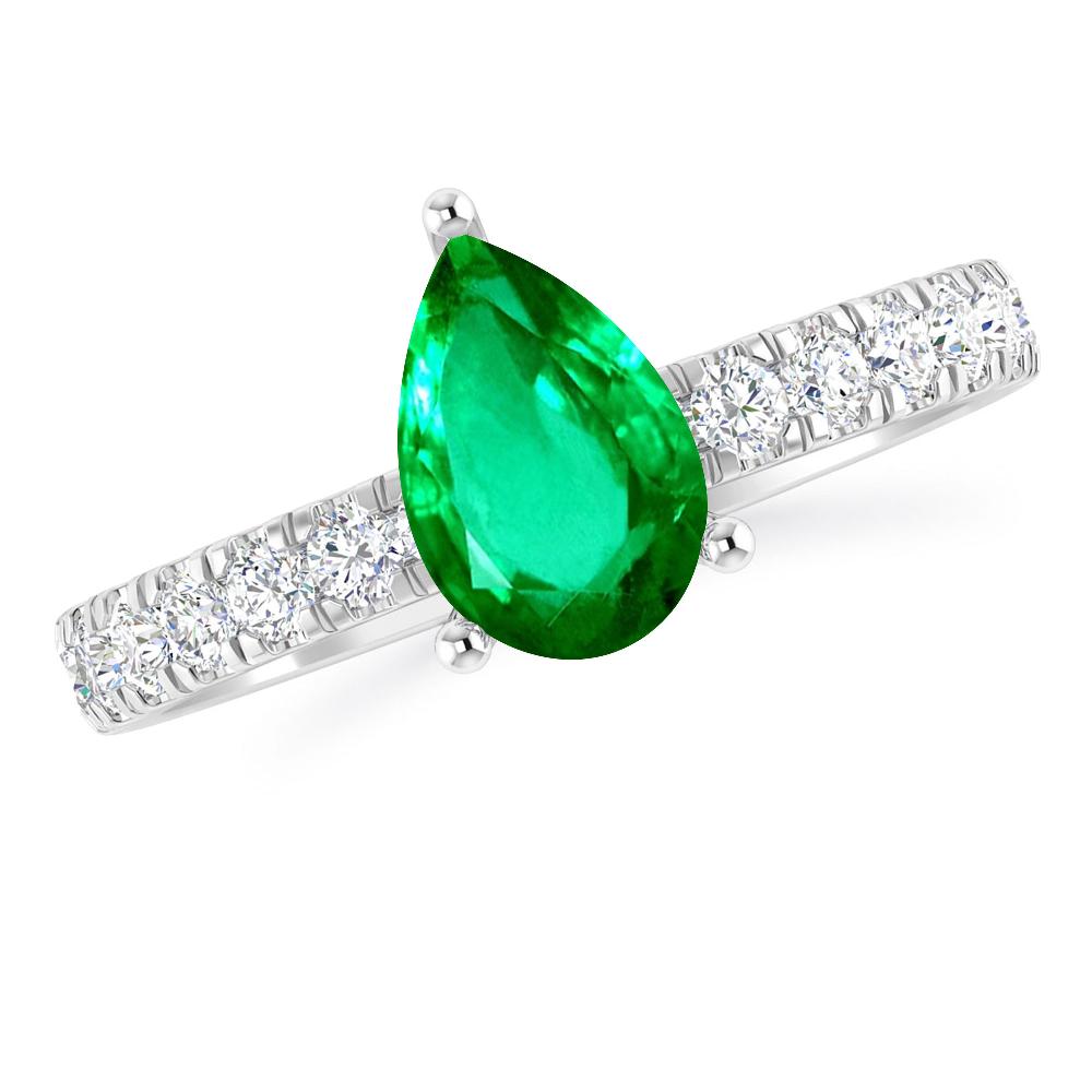 White Gold - Emerald