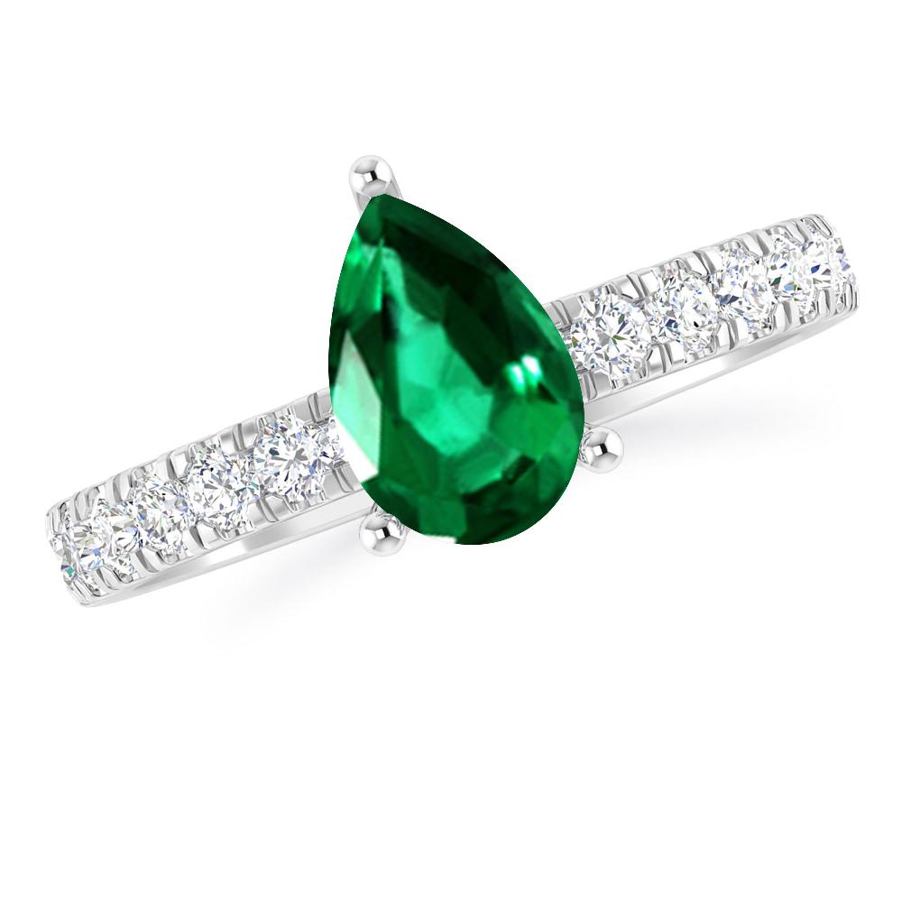 White Gold - Emerald