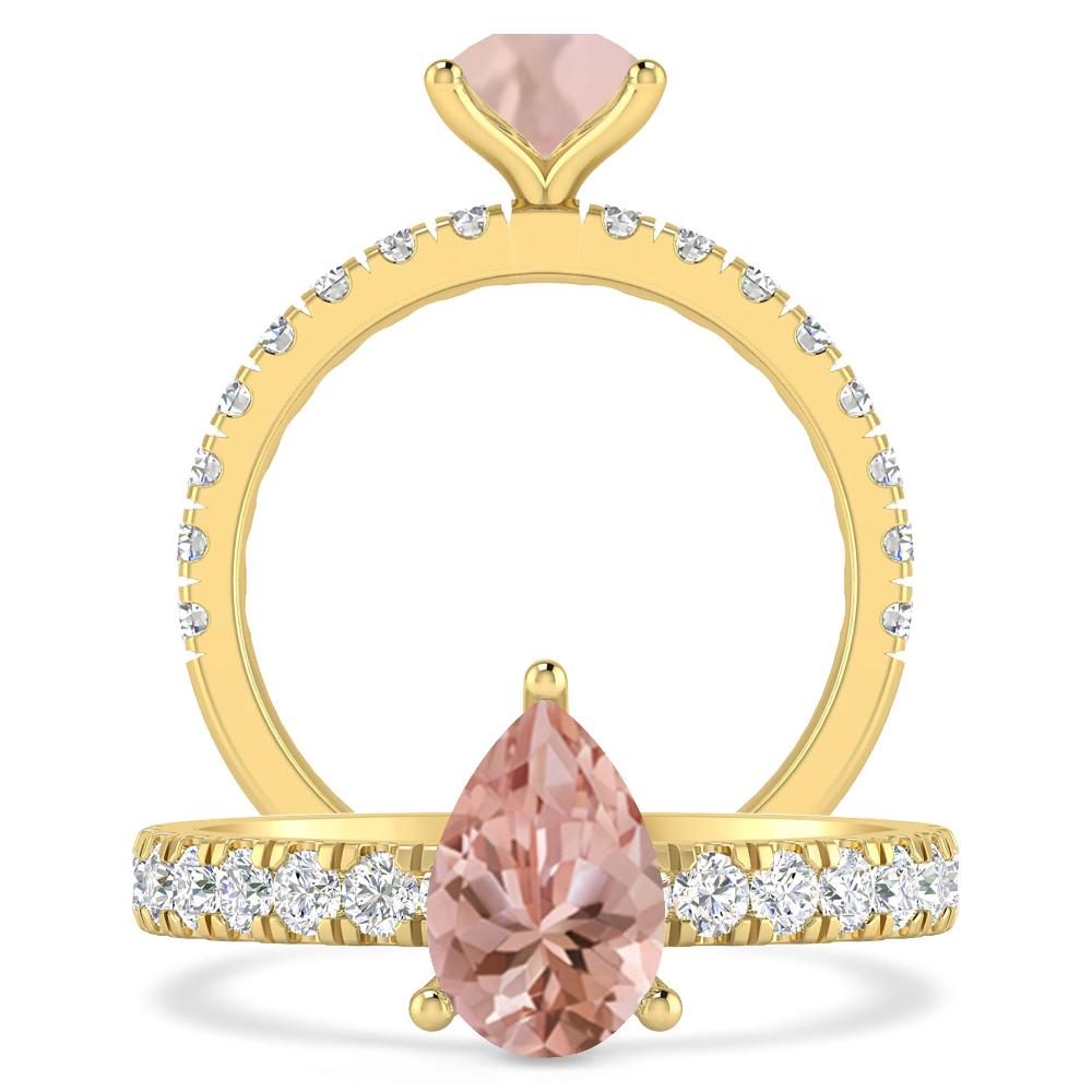 Yellow Gold - Morganite