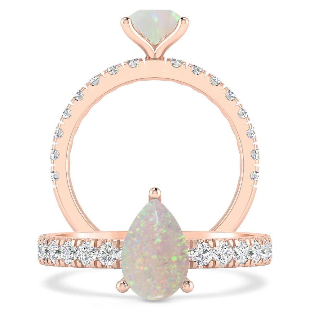 Rose Gold - Opal