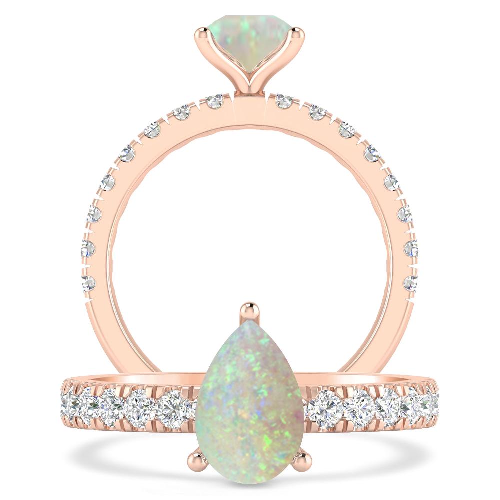 Rose Gold - Opal